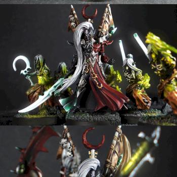 Raging Heroes Drukhari Archon by GillianH
