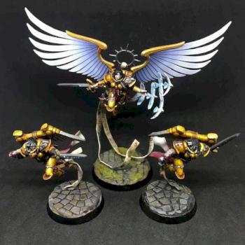 Celestine, the Living Saint ADEPTA SONORITAS WARHAMMER 40K by juanlurockerman