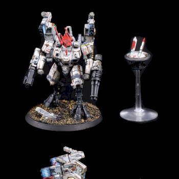 T'au Empire Commander by cool-minis.com
