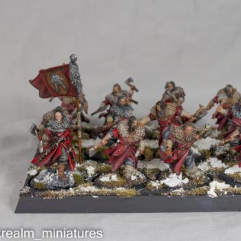 Umber Berserker from the Stark Starter set by darkrealm-miniatures