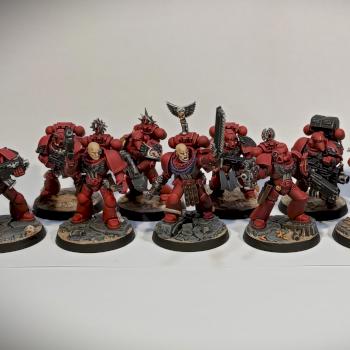 Blood Angels Tactical Marines by Chesterfield