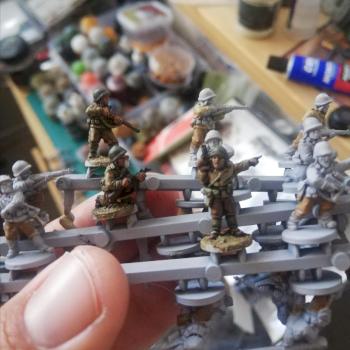 15mm US infantry North Africa by P.Sierra