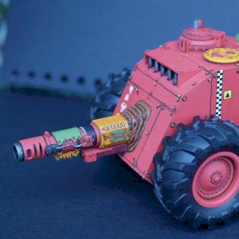 Ork Gobsmasha Assault Tank by Spare Bitz