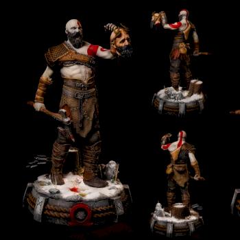 Kratos, God of War by Vectorum
