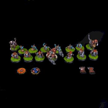 Chaos Dwarfs Blood Bowl Team by cool-minis.com