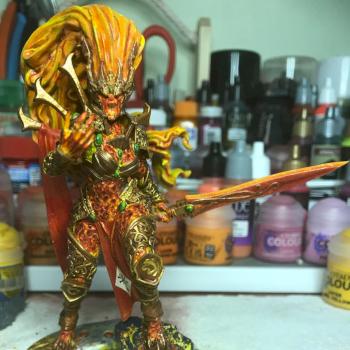 Eldar Avatar by Ghamak by JuiceWeasel