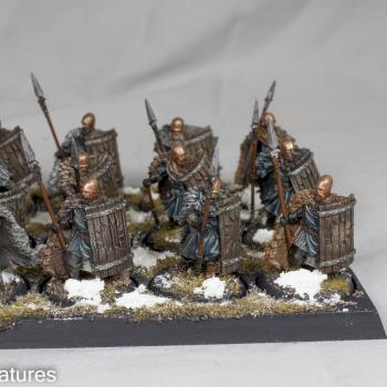 Karstark Spearmen by darkrealm-miniatures