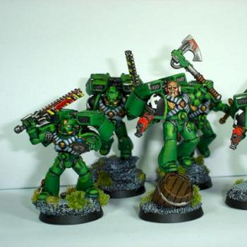 Salamanders assault squad by Gereth