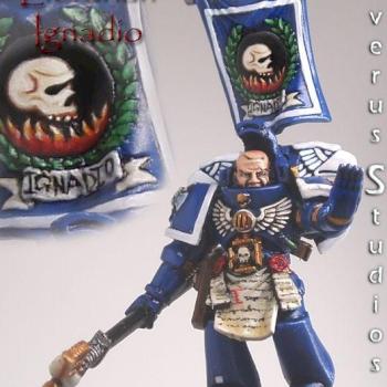 Space Marine Librarian by SeverusStudios