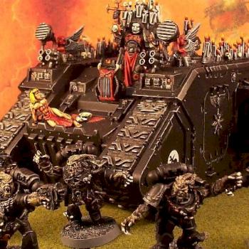 Slaanesh Noise Marine Lord (Crazy Train) by brad