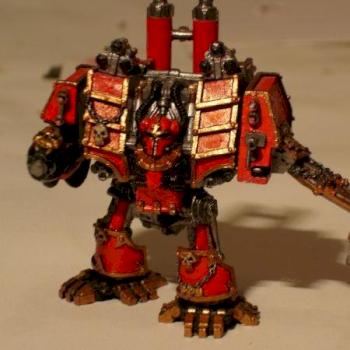 Dreadnought de Khorne by Morzyloeil