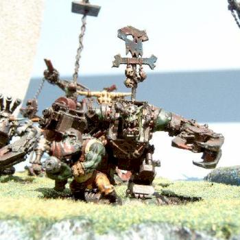 One of the mega armoured nobz by orchead