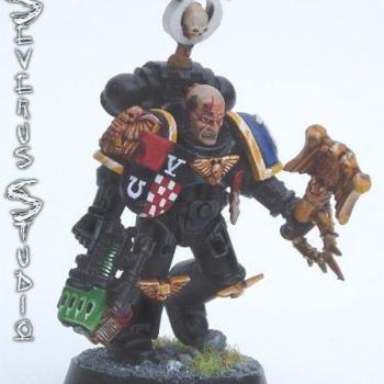 Ultra Marines 5th Company Chaplain by SeverusStudios