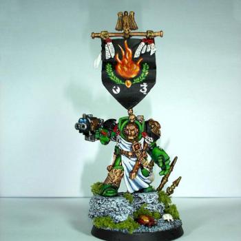 Salamanders Captain in terminator armour by Gereth