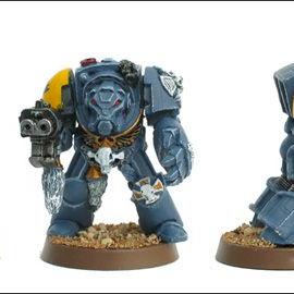Space Wolves Wolf Guard Terminiator by hyunster