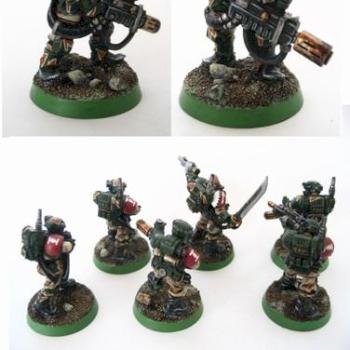 Inquisitorial Guards (Kasrkin) by Leo