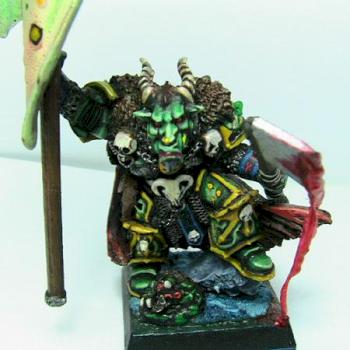 Nurgle Beastman Lord Standard Banner by unholy1