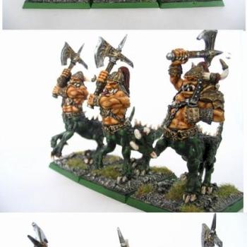 Chaos Dragon Ogres by Leo