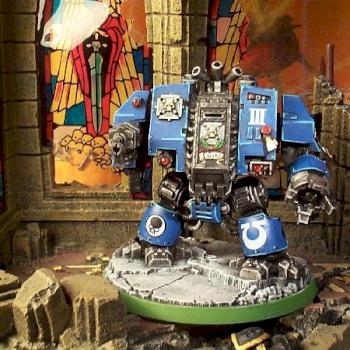 Ultramarine Dreadnought by brad