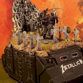 Slaanesh Noise Marine Metal Wagon by brad