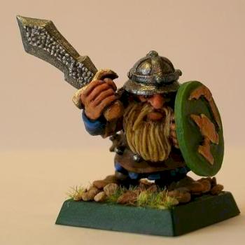 Dwarf Warrior by orctrader