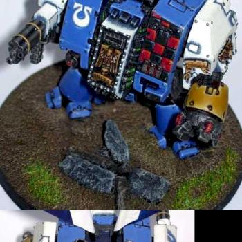 Ultramarines 1st Co Dreadnough - Ballog by BigJim