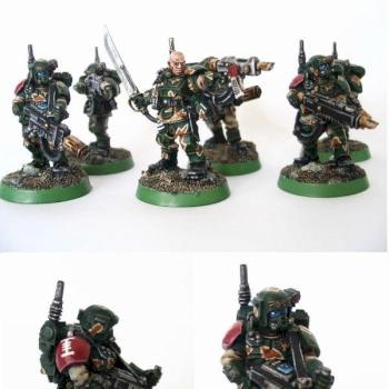 Inquisitorial Guards (Kasrkin) by Leo