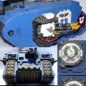 Ultramarines 1st Co Landraider: Maug by BigJim