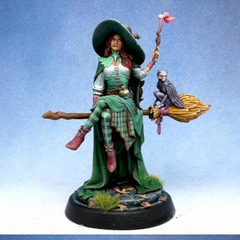 The Green Witch by RAFF