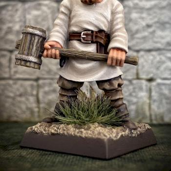 Bretonnia Oathmark peasant by Tortus22