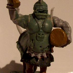WIP Chaos Knight Musican Centaur Nurgle Converted Green Stuff by Woundead