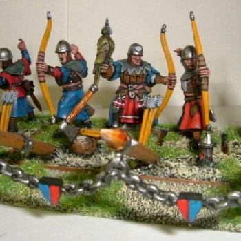 Bretonnian Bowman close up by theelfmaster
