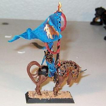 Mounted Standard Bearer of Alahan by Agelmar