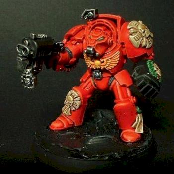 Blood Angel Terminator by Dunkpork