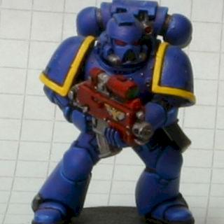 Space Marine by Wolf Larsen