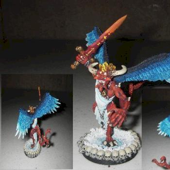 Daemon Prince (1st mini) by ashman