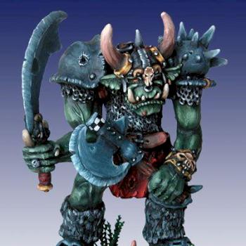 Super sculpey - Black Orc by lev trotskij