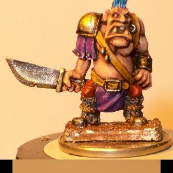 A tiny Ogre (Warmaster) by Lemminkäinen