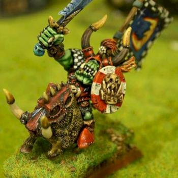 Orc Hero on Boar by Olly2000