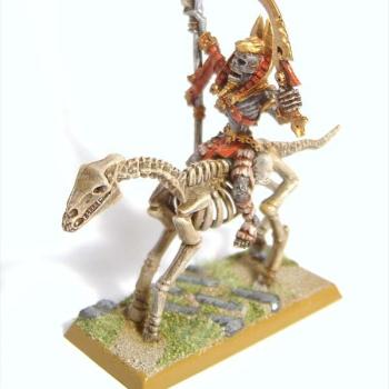 Khemri Liche Priest on Skelleton Horse by Cultstyle
