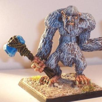 Converted Ogre Kingdoms Yeti by Darghan