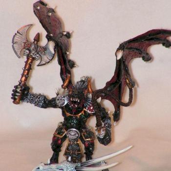 Blood Thirster - Greater Deamon of Khorne by marauding miniatures