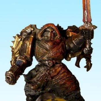 Chaos Space Marines Aspiring Champion by Temich