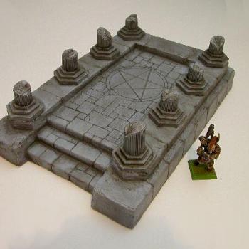 Ruined Temple by Evilmushroomg