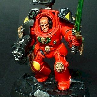 Blood Angel Sergeant by Dunkpork