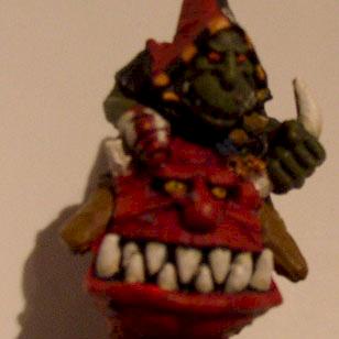 Squig hopper with converted arm orcs and goblins o&g by Woundead