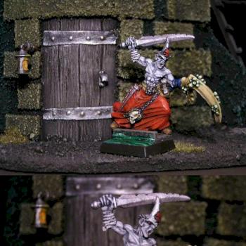 Mordheim Cult of the Possessed MUTANT with GC and sword by MiSiO