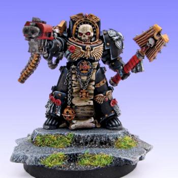 Black Templar Terminator Chaplain by MrKlipp