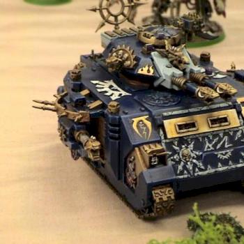 Thousand Sons Predator by monkeigh