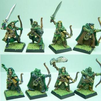 Forestiers Elfes Sylvains by sceolan